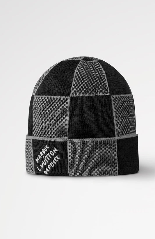 Bonnet Damier Heritage Noir