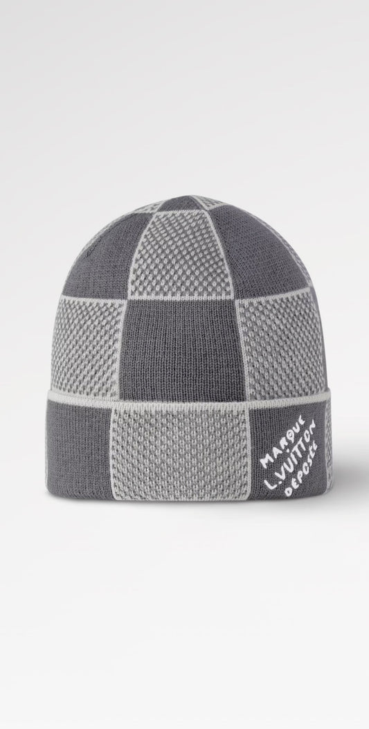 Bonnet Damier Heritage Gris