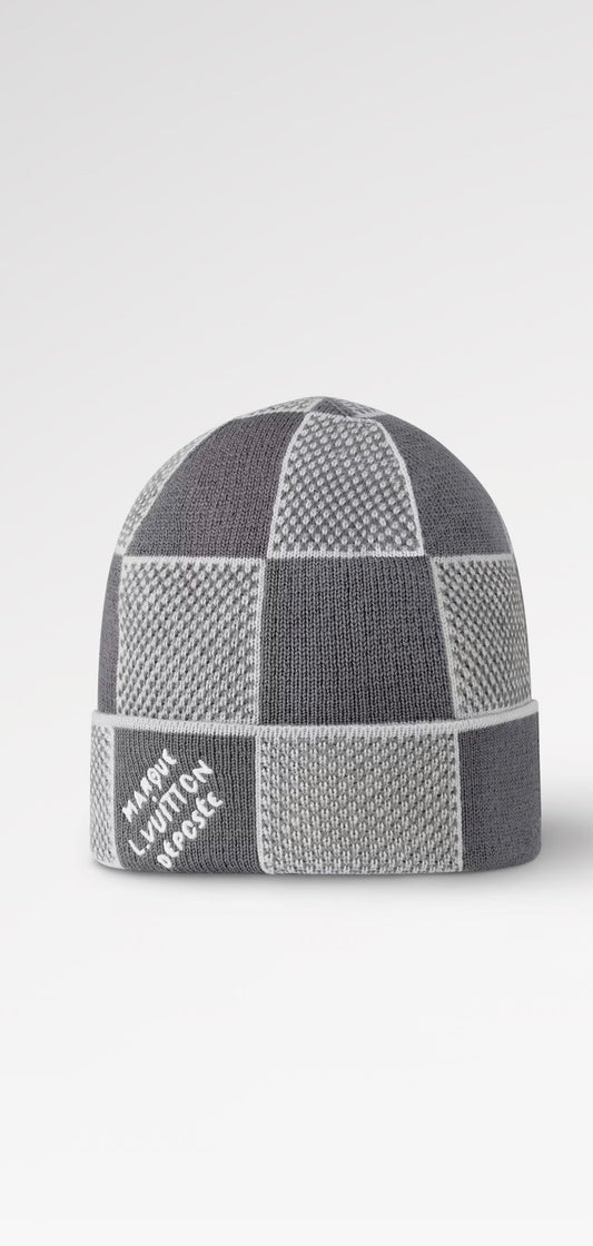 Bonnet Damier Heritage Gris